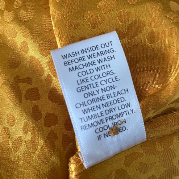 Candie's Radiant Gold Button Down Shirt - Picture 10 of 12